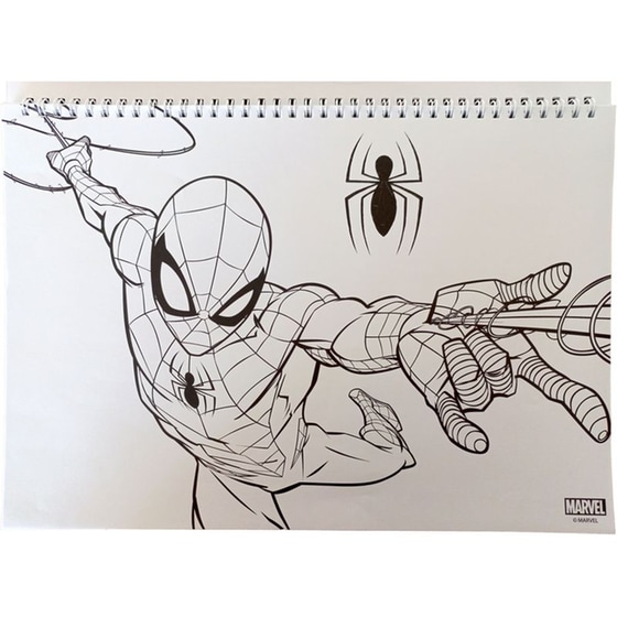Μπλοκ Ζωγραφικής Gim A4 Spiderman image 4