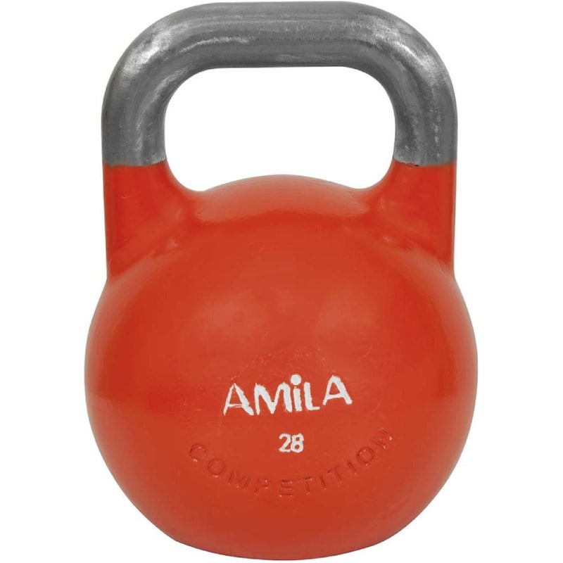 Kettlebell Amila Αγωνιστικό 84586 από Μαντέμι 28kg - Κόκκινο