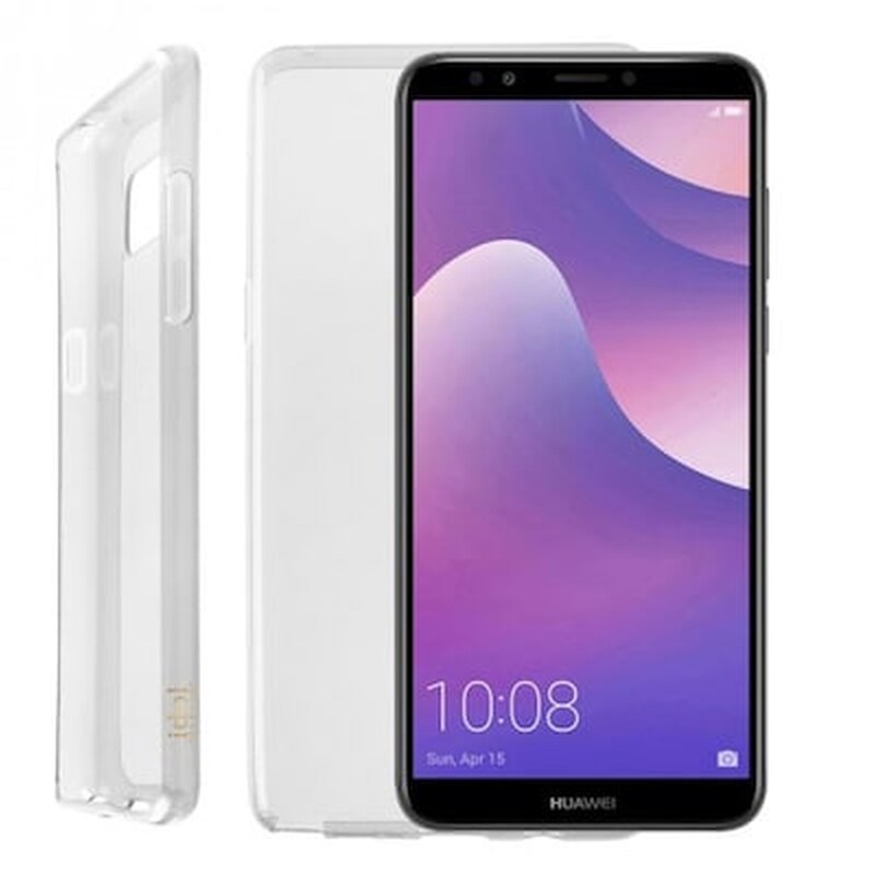 Θήκη Huawei Y7 2018/Y7 Prime 2018 - Idol 1991 Air Slim TPU - Διάφανη