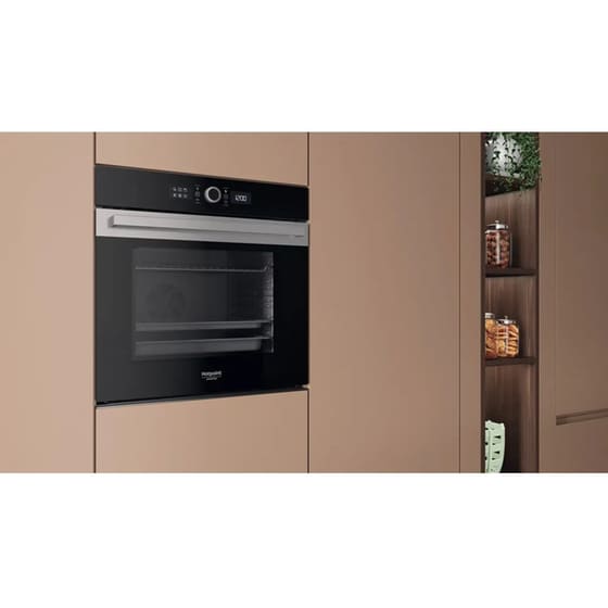 HOTPOINT HAOI5S8HM0XA 73 Lt Μαύρος Εντοιχιζόμενος Φούρνος Άνω Πάγκου image 6