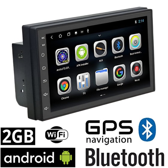 Booma Ηχοσύστημα Αυτοκινήτου Οθόνη αφής 7" 16GB+2GB Μαύρο image 0