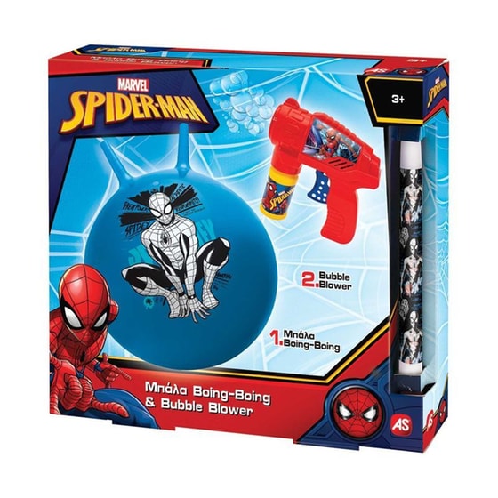Παιχνιδολαμπάδα Boing & Bubble Gun Spiderman image 2
