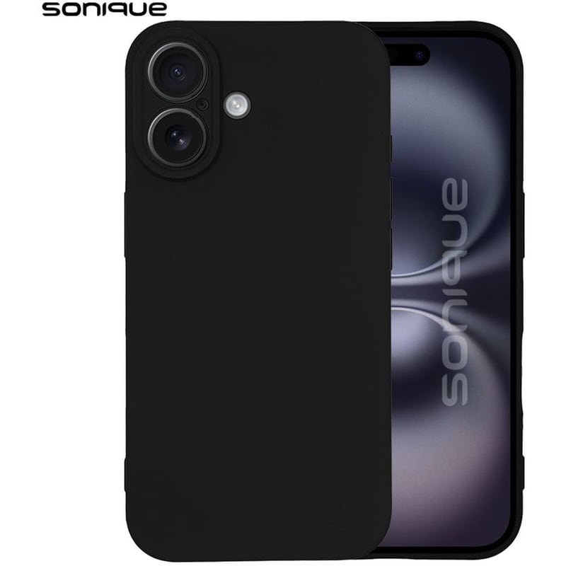 Θήκη Σιλικόνης My Colors Sonique Apple Iphone 16 Μαύρο