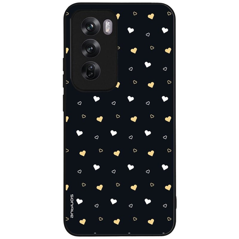 SONIQUE Θήκη Oppo Reno 12 Pro 5G - Sonique Heart Series - Μαύρο