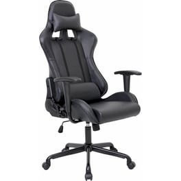 Gaming Καρέκλα Woodwell Bf8350 από Τεχνητό δέρμα - Μαύρη