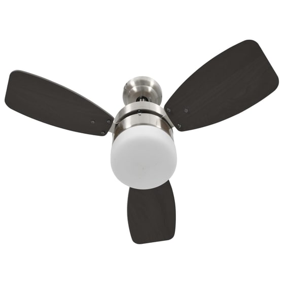 vidaXL 39W 76cm με Φως και Τηλεχειριστήριο Ανεμιστήρας Οροφής image 4