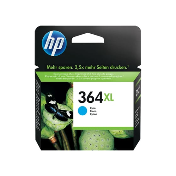 HP 364XL Κυανό Μελάνι Εκτυπωτή CB323EE image 0