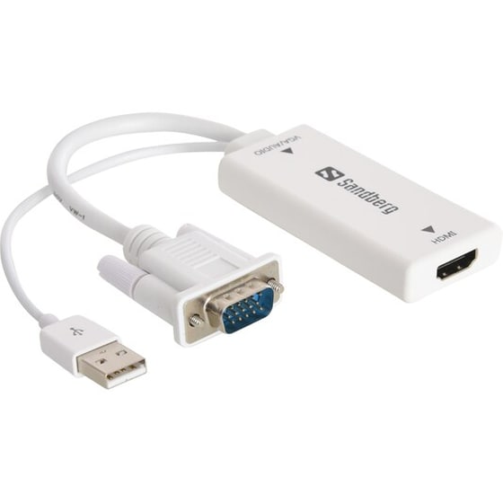 CONVERTER VGA/AUDIO TO HDMI TV-PROJECTOR image 0