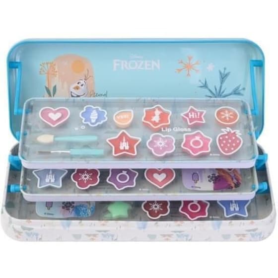 Κασετίνα Μακιγιάζ Lip Smacker Disney Frozen Triple Layer Beautytin image 1