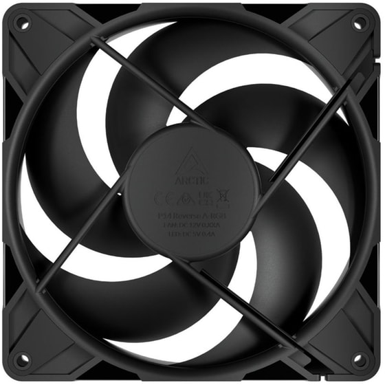 Case Fan Arctic P14 Pro Reverse Blade 140mm Χωρίς Led Φωτισμό και Σύνδεση 4-Pin Molex / 4-Pin PWM 3τμχ image 2