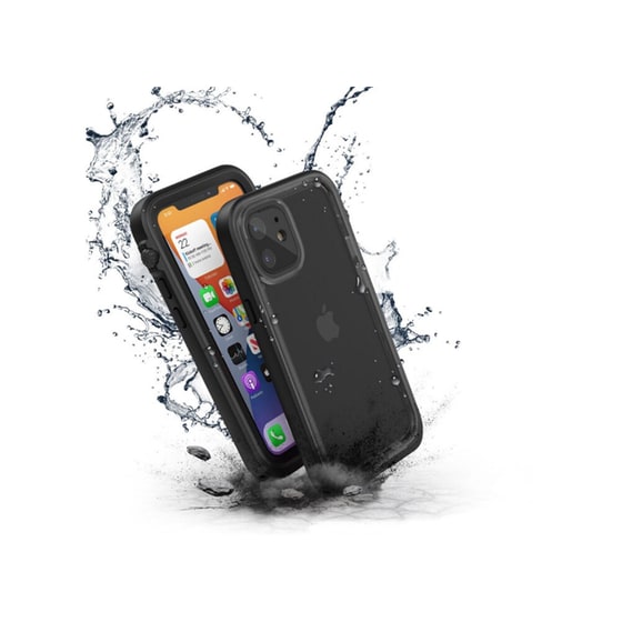Θήκη Apple iPhone 12 - Catalyst Total Protection Waterproof Case - Stealth Black image 2