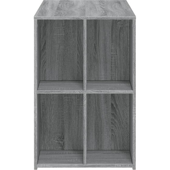 Γραφείο VidaXL από Επεξεργασμένο Ξύλο 102x50x75 cm - Γκρι Sonoma image 3