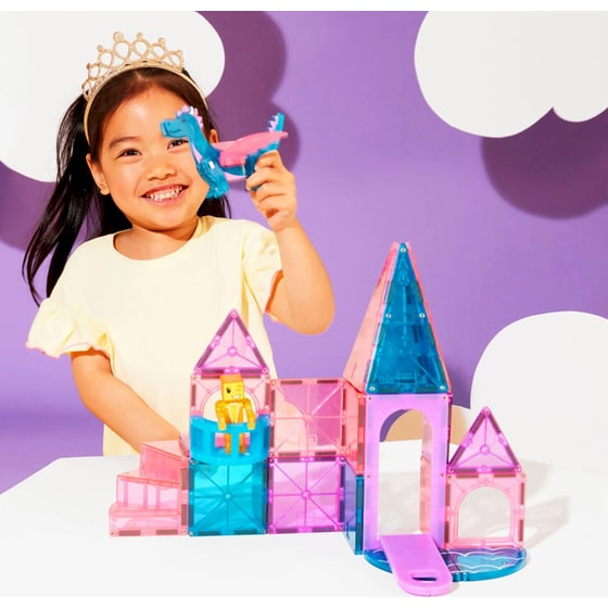 Magna-Tiles® Castle Μαγνητικό Παιχνίδι Κατασκευών - 25 Κομμάτια (242025CA) image 1