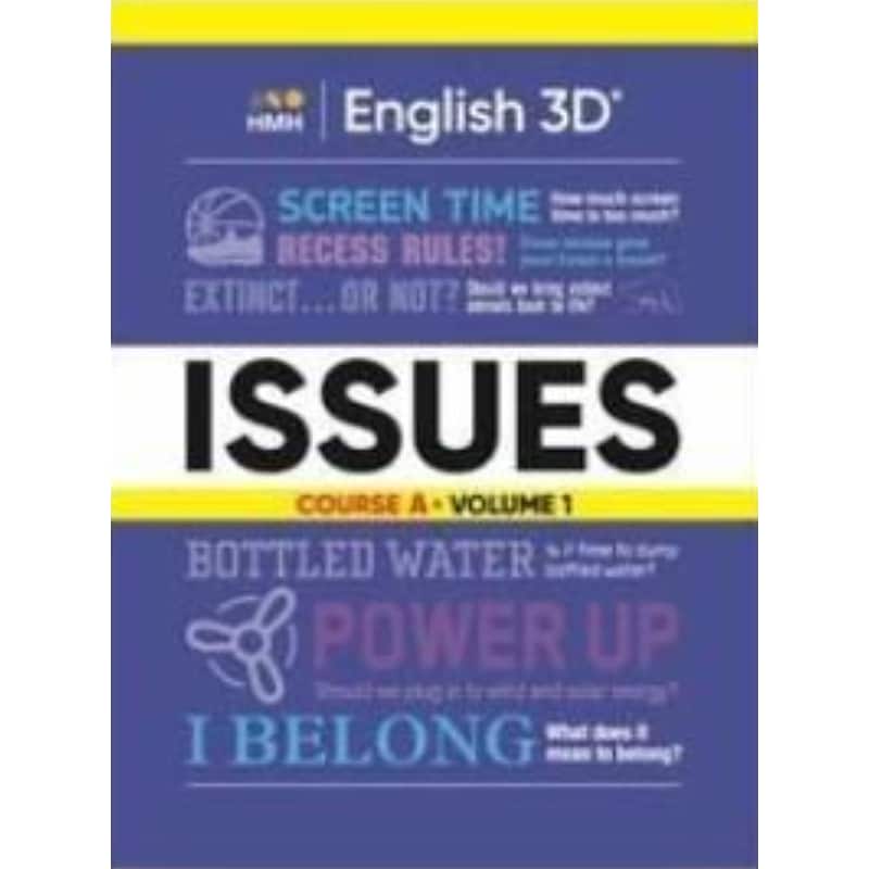 English 3D Vrs2 Course A Volume 1 Issues Book