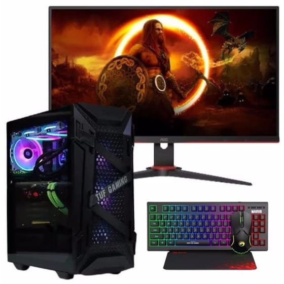 Desktop Vengeance Legend-v7 Asus Edition (Ryzen-5-5500/16GB/512GB SSD/Radeon RX 6600/FreeDOS) image 0
