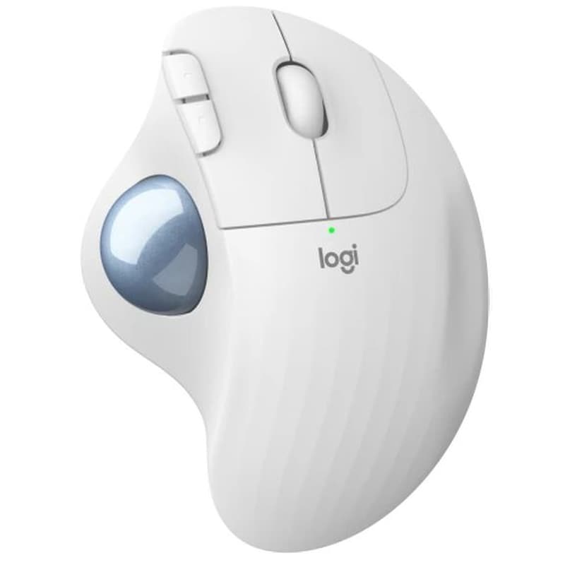 Logitech Ergo M575 For Business Aσύρματο Ποντίκι Λευκό