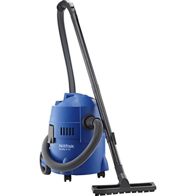 NILFISK Ηλεκτρική Σκούπα NILFISK BUDDY II 12 EU 1000 W με Κάδο 12lt Μπλε