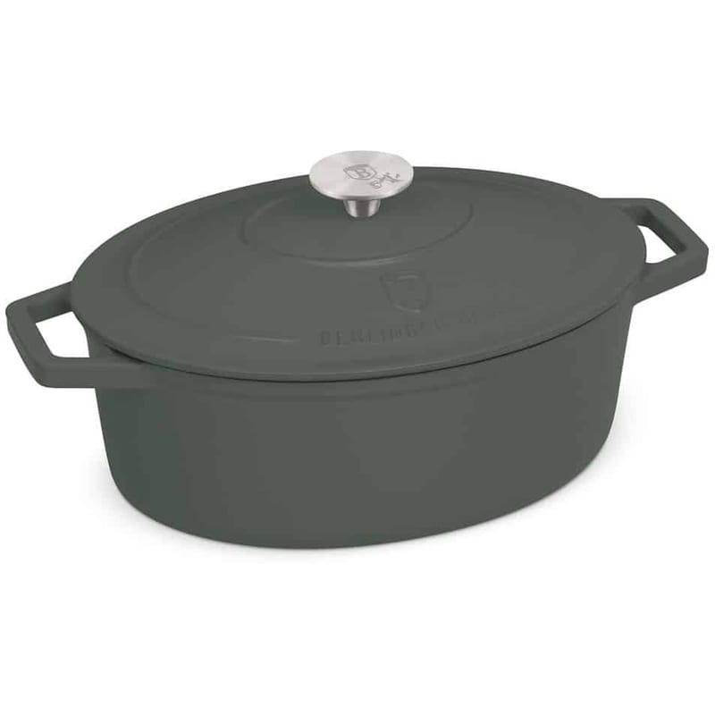 BERLINGER HAUS BH-6545 Μαντεμένια Γάστρα 30 cm 4.65 L Πράσινο BERLINGER HAUS