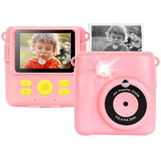 Instant Camera Lamtech Kid Flash - Ροζ image 0