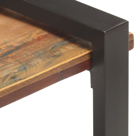Έπιπλο Τηλεόρασης VidaXL Ξύλινο/Μεταλλικό 90x40x40cm - Kαφέ/Μαύρο image 3