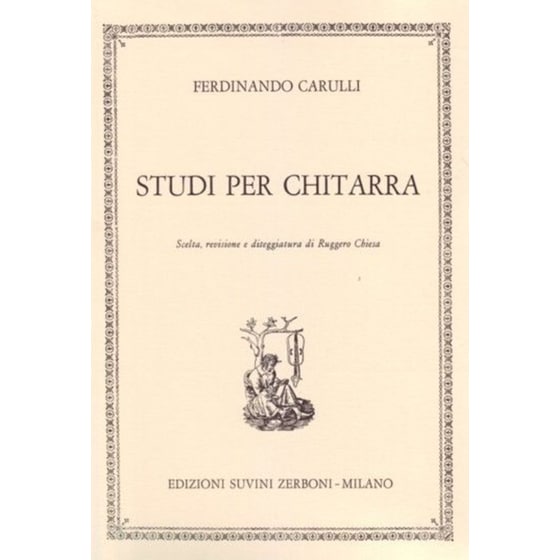 Studi Per Chitarra (Edizioni Suvini Zerboni - Milano) image 0