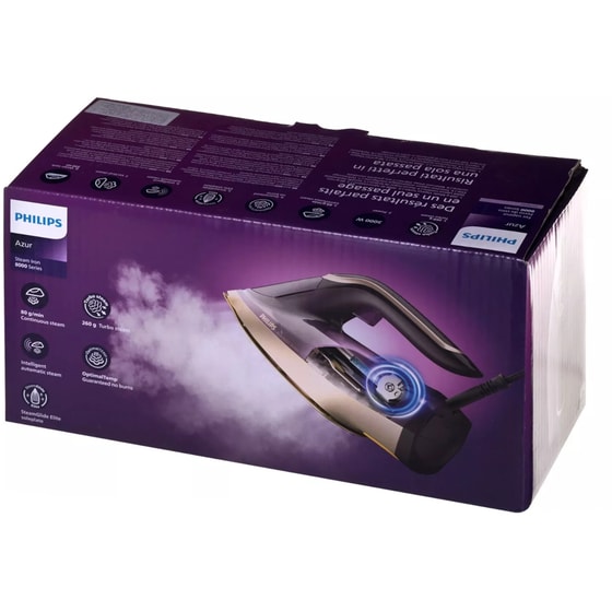 PHILIPS DST8040/30 Steamglide Elite 3000W Μωβ Σίδερο Ατμού image 12