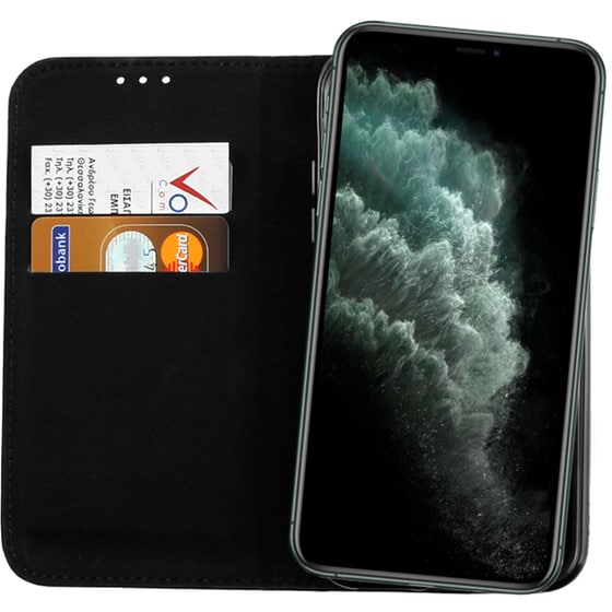 Θήκη Apple iPhone 11 Pro Max - Volte-tel Pocket Magnet Book Stand - Black image 2