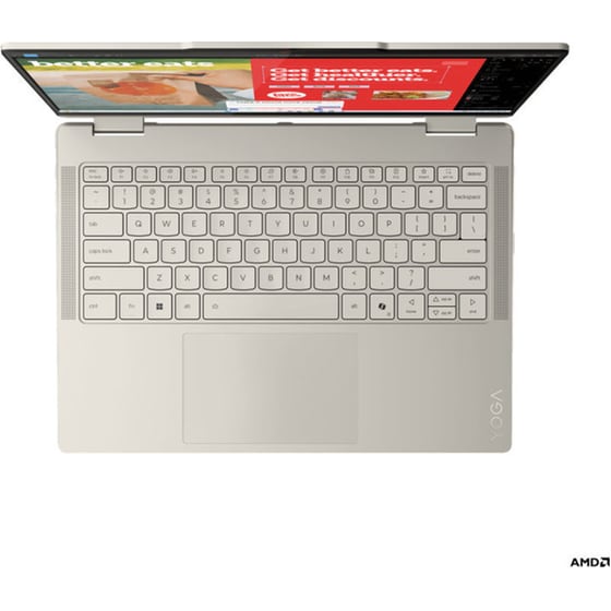 Lenovo Yoga 7 2-in-2 14AKP10 14'' WUXGA OLED (AMD Ryzen AI 5 340/16GB/512GB SSD/Radeon Graphics/Win11Home) Laptop image 1