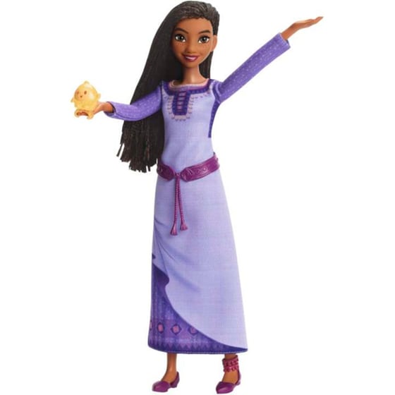 Mattel Κούκλα Disney Princess Wish Asha Of Rosas Που Τραγουδάει (HPX26) image 1
