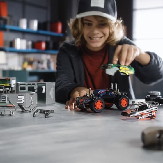 Exost Build 2 Drive - Deluxe Set (Mighty Crawler) Τηλεκατευθυνόμενο & Συναρμολογούμενο Αυτοκίνητο image 5