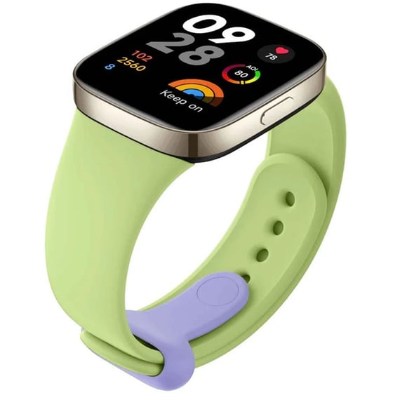 Λουράκι Xiaomi Silicone Strap για Xiaomi Redmi Watch 3 - Lime Green image 3