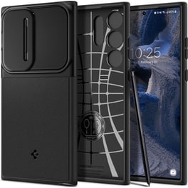 Θήκη Samsung Galaxy S23 Ultra - Spigen Optik Armor - Black