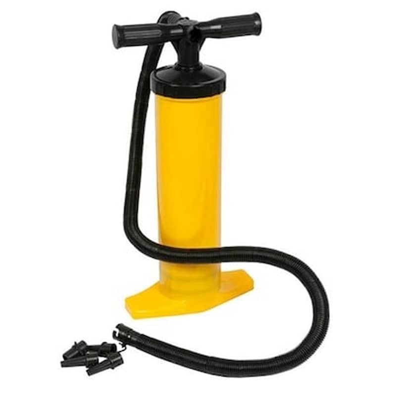 Καμπινγκ Τρομπα 2x2000cc Διπλη Κιτρινη 28x10x58cm