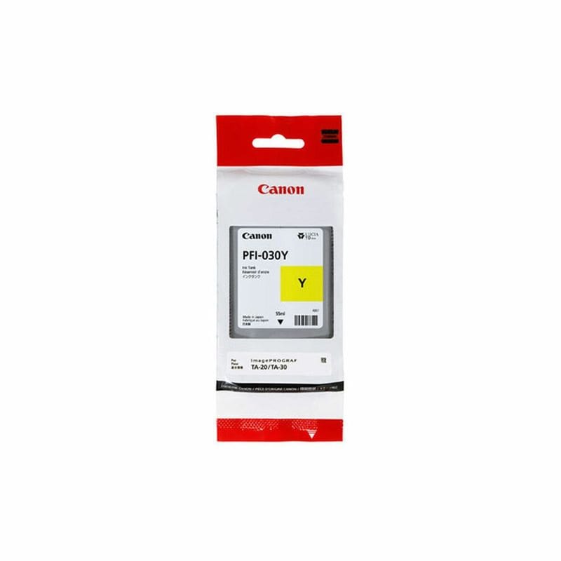 Canon Pfi-030Y Yellow Μελάνι Εκτυπωτή 3492C001