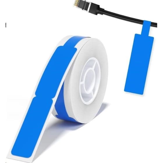 Κασέτα Ετικετογράφου NIIMBOT 12.5x74mm 65 Ετικέτες - Μπλε image 1
