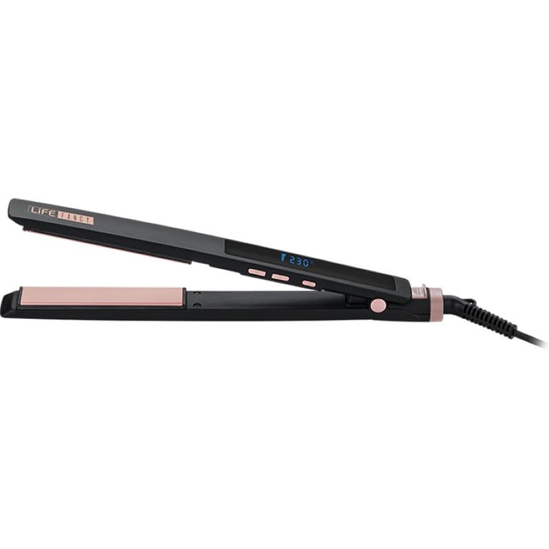 LIFE Ισιωτικό Μαλλιών LIFE FANCY Μαύρο/Ροζ Χρυσό