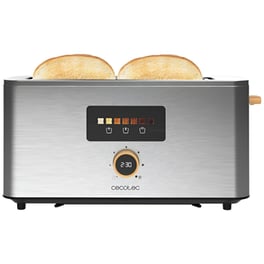 CECOTEC TOUCH & TOAST EXTRA CEC-04845 2 Θέσεων 1000W Inox Φρυγανιέρα