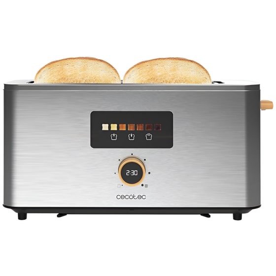 CECOTEC TOUCH & TOAST EXTRA CEC-04845 2 Θέσεων 1000W Inox Φρυγανιέρα image 0