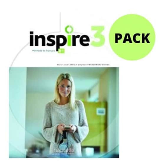 Inspire 3 Pack (Livre + Lexique + Cadeau Surprise) image 0