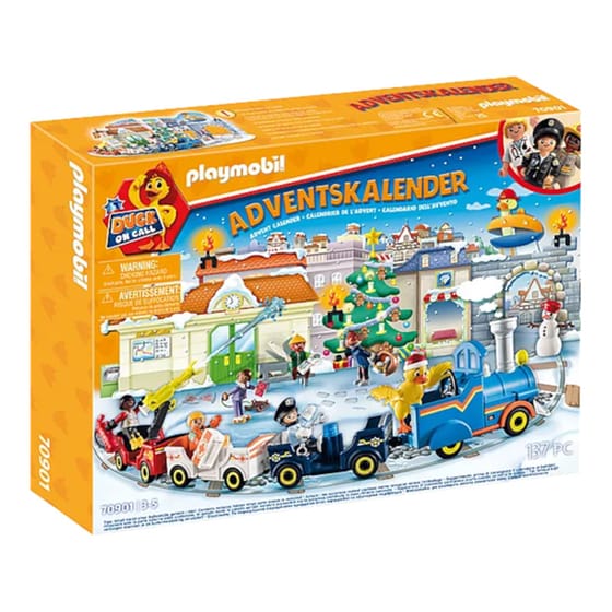 PLAYMOBIL® Duck on Call Χριστουγεννιάτικο Ημερολόγιο (70901) image 0