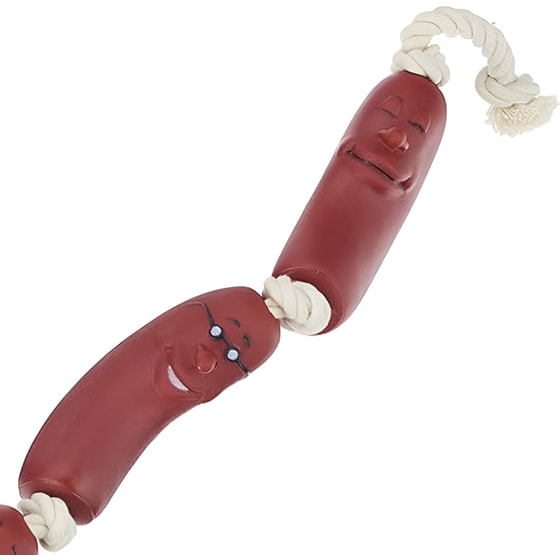 Παιχνίδι Trixie Για Σκύλο Sausages On A String - Κόκκινο image 1
