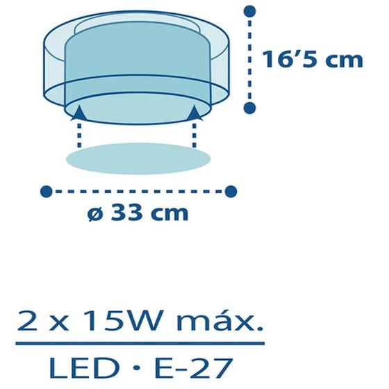 Παιδικό Φωτιστικό Οροφής Ango Police Πλαφονιέρα 60616 image 5