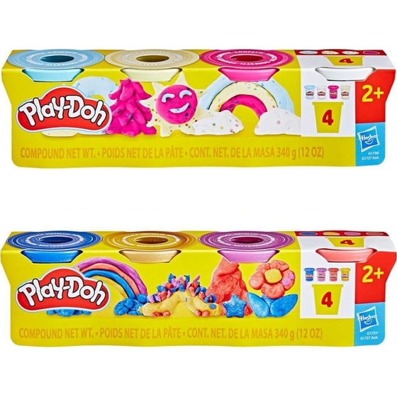 Hasbro Play-Doh Specialty Compound 2 Σχέδια 4 Τμχ - Τυχαία Επιλογή Σχεδίου (G1727) image 0