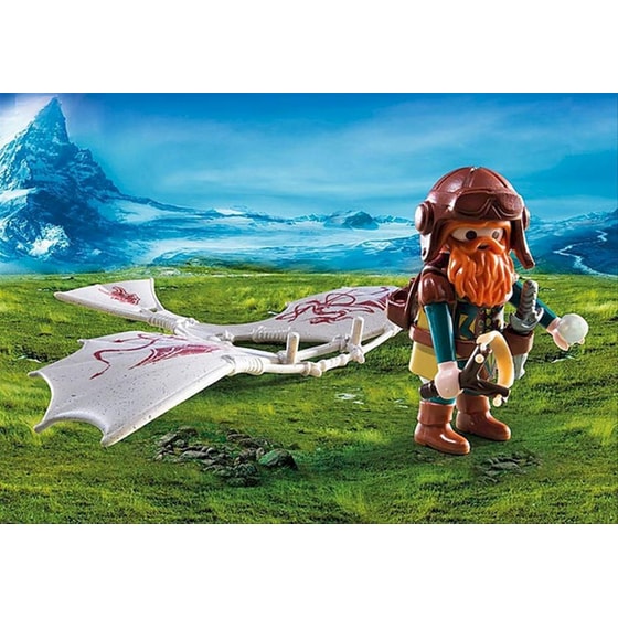 PLAYMOBIL® Knights Νάνος με Αιωρόπτερο (9342) image 4