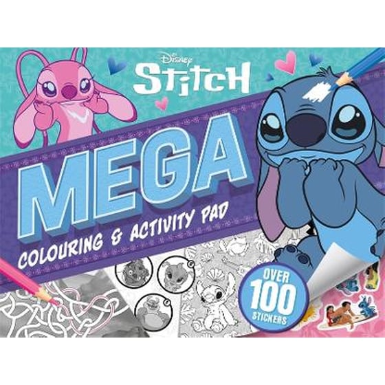 FSCM: Disney Stitch: Mega Colouring & Activity Pad image 0