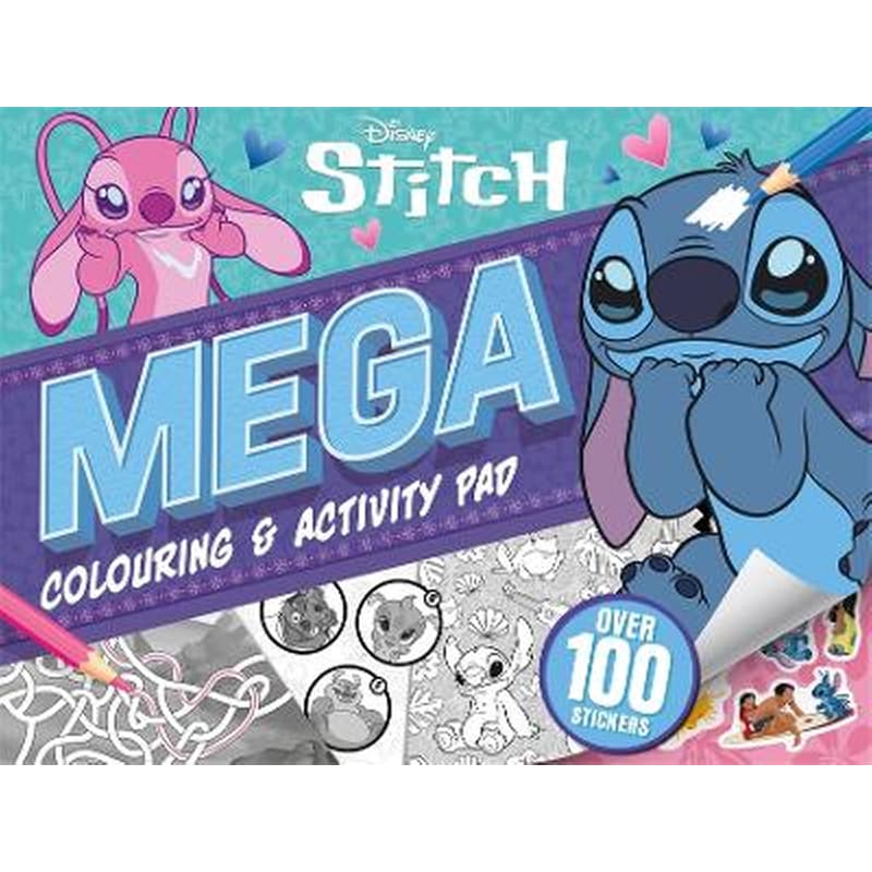 FSCM: Disney Stitch: Mega Colouring Activity Pad