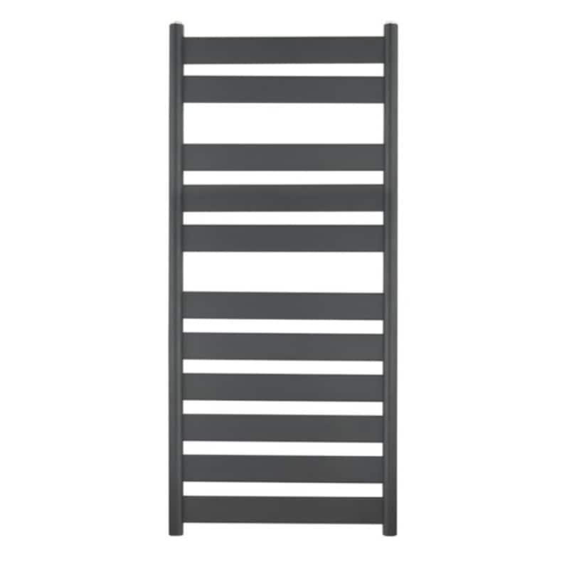 THERMO Largo Πετσετοκρεμάστρα Μπάνιου 400W Μαύρο