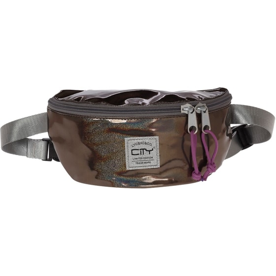 Τσαντάκι Μέσης City Sparkle Grey 1 Θήκης Γκρι image 0