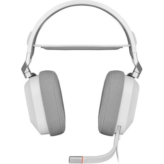 Corsair HS80 RGB USB Gaming Ενσύρματα Ακουστικά USB με RGB Φωτισμό Λευκά image 1