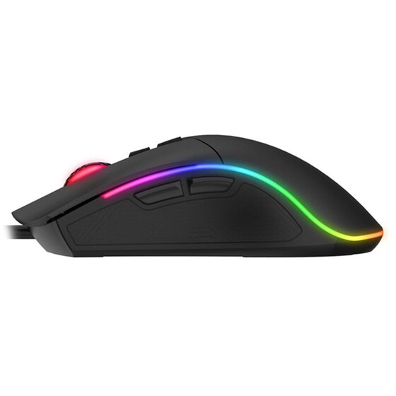 Gaming Ενσύρματο Ποντίκι Havit MS1001 RGB 4800 DPI - Μαύρο image 4